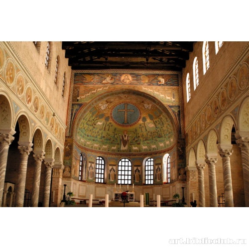 Базилика Сан Аполлинаре ин Классе. Мозаика апсиды