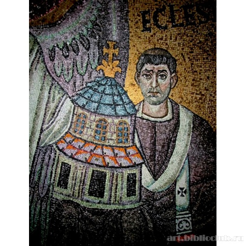 Базилика Сан Витале. Подношение храма