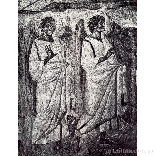 Базилика Санта Мария Маджоре. Неверие Иосифа. Фрагмент. Два ангела. Триумфальная арка