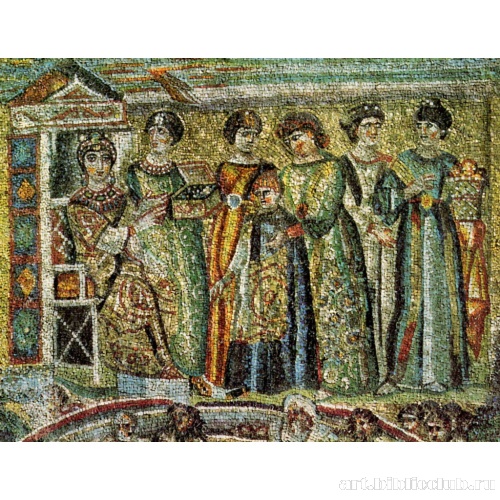 Базилика Санта Мария Маджоре. Усыновление Моисея дочерью фараона. Неф