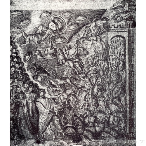 Базилика Санта Мария Маджоре. Гибель египтян в Чермном море. Неф