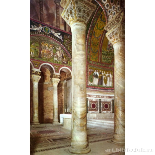 Церковь Сан Витале. Деталь интерьера