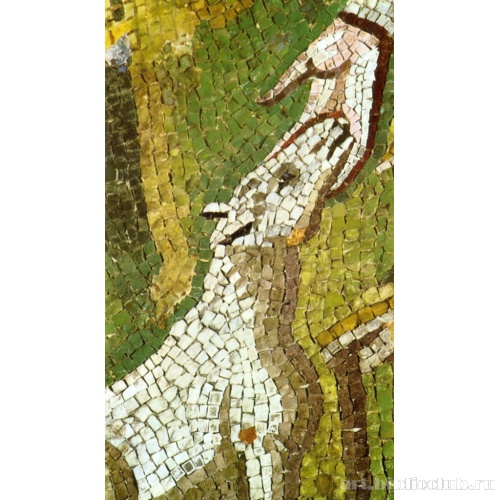 Базилика Сан Витале. Моисей с агнцем (фрагмент)