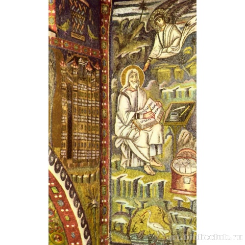 Базилика Сан Витале. Евангелист Матфей и его символ - ангел