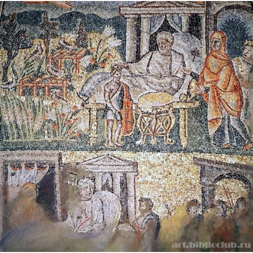 Базилика Санта Мария Маджоре. Исаак благословляет Иакова