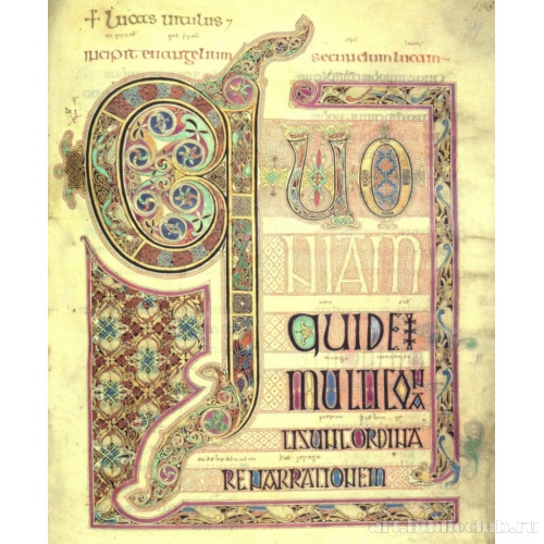 Инициал Евангелия от Луки