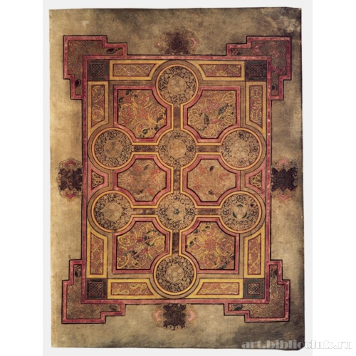 Ковровая страница с 8-конечным крестом