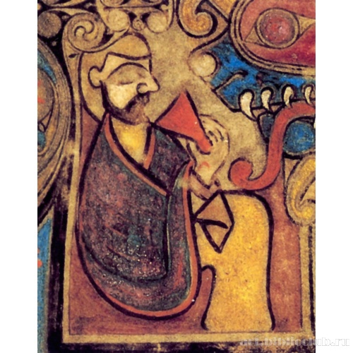 Человек, пьющий из потира