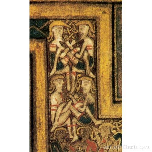 Люди, тянущие друг друга за бороды