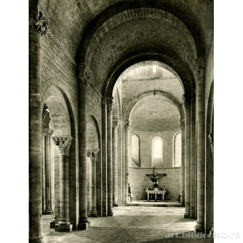 Церковь Сан Мартин. Главный неф и хор