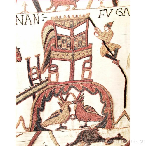 Норманы атакуют город Дол. Фрагмент. Побег графа Конана