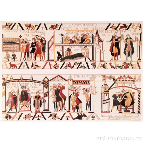 Смерть короля Эдуарда; коронация Гарольда