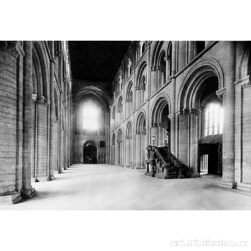 Собор в Питерборо. Интерьер