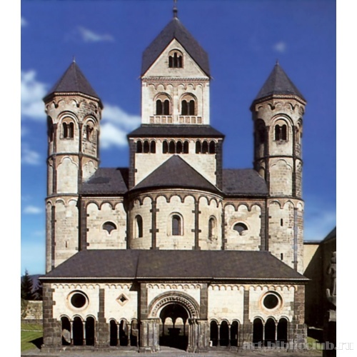 Церковь бенедиктинского аббатства Санта Мария Лаах