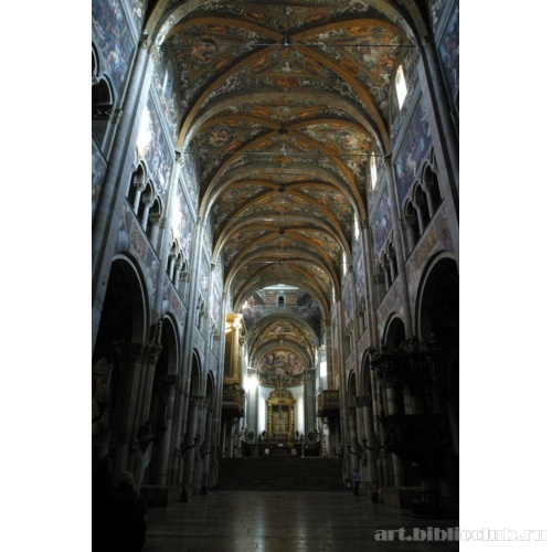 Собор в Парме. Интерьер