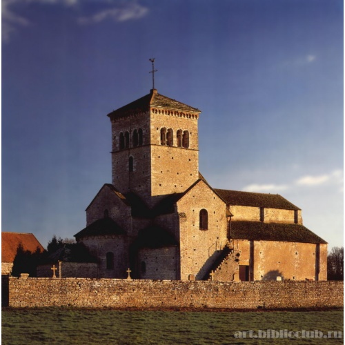 Монастырская церковь Нотр-Дам. Вид с юго-запада