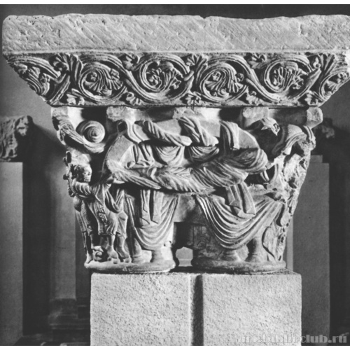 Капитель Воскресения Христова. Погребение Христово