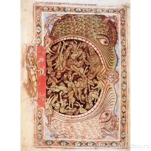 Ангел, запирающий врата ада