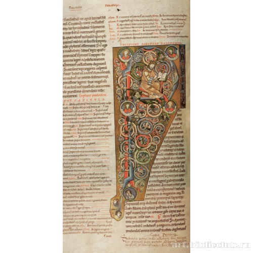 Инициал к книге Притч