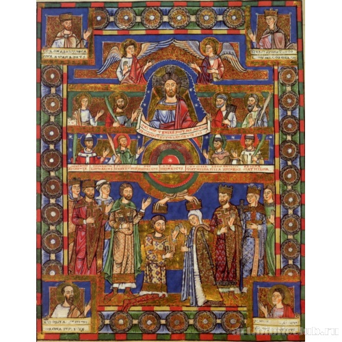 Духовная коронация Генриха Льва и Матильды