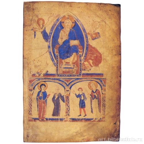 Христос во славе с предстоящими донаторами