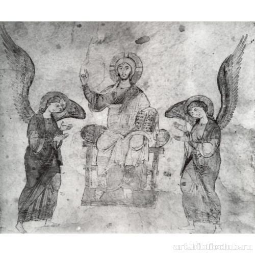 Христос на троне с предстоящими ангелами