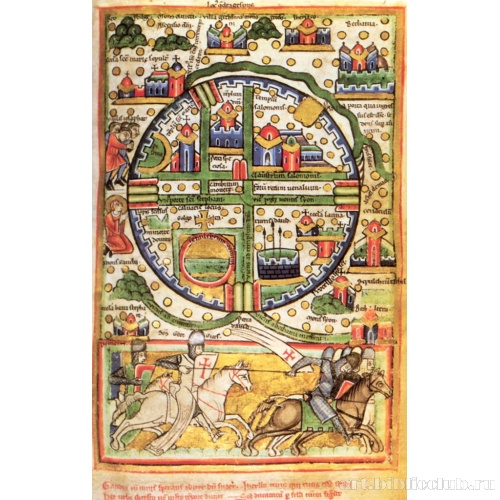 Карта святой Земли