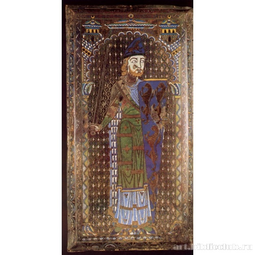 Шкатулка с эмалью