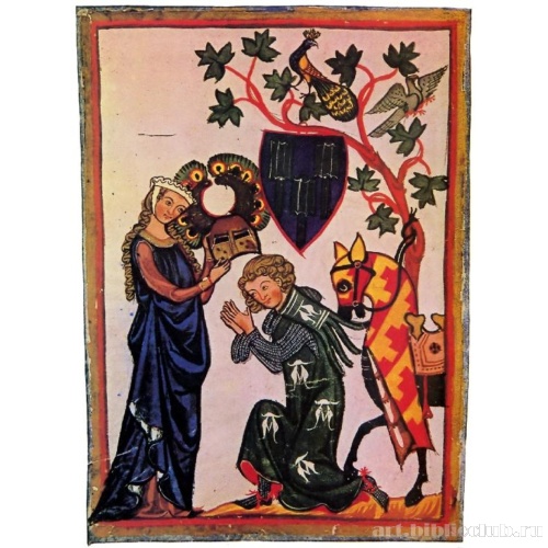 Песенник Манессе (Большая Гейдельбергская рукопись песен миннезингеров). Шенке из Лимбурга
