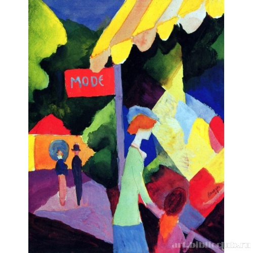 Витрина магазина мод