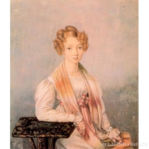 Портрет А. А. Бирюковой (?)