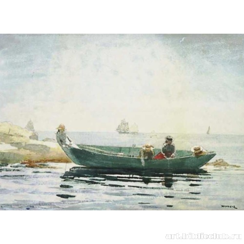 Зеленая лодка