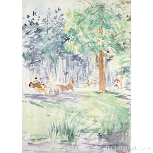 Коляска в Булонском лесу