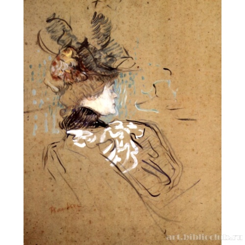 Иветт Гильбер или Женский профиль (мадам Люси)