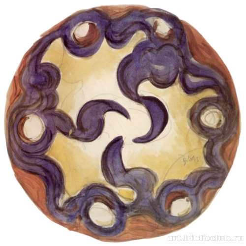 Блюдо. Эскиз