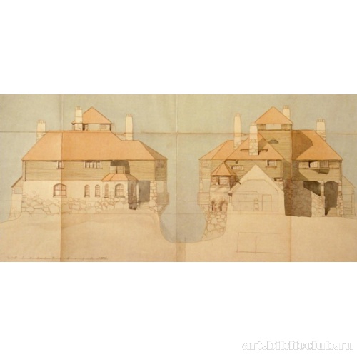 Хвиттреск, северный и южный фронтоны