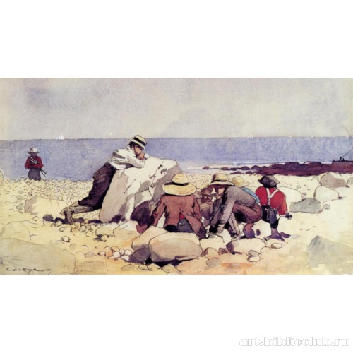 Пекут моллюсков