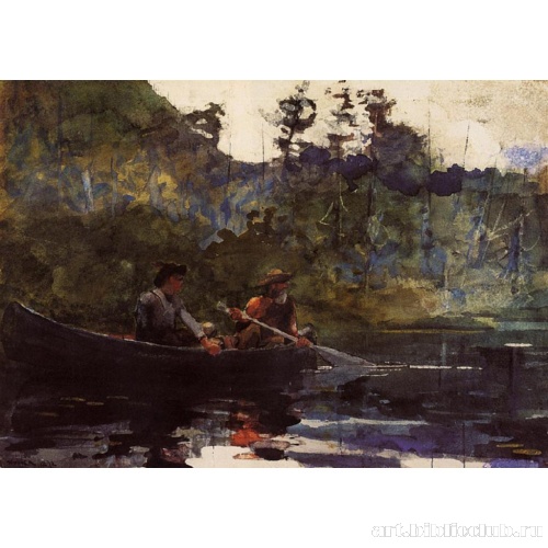 На каноэ в Адирондаках