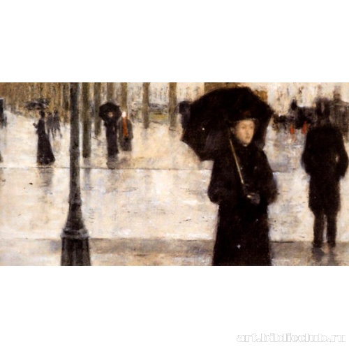 Прохожие на бульваре дю Режан