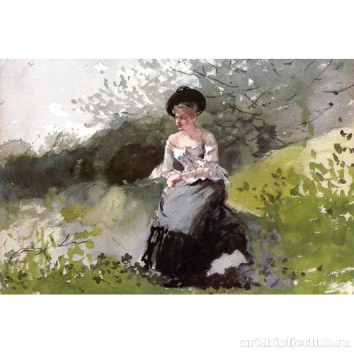 Черная шляпка