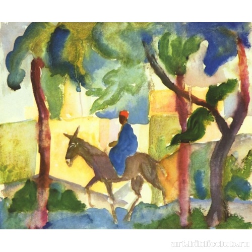 Всадник на ослике