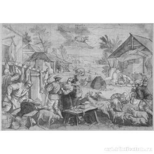 Серия картин месяцев [04]. Месяц апрель