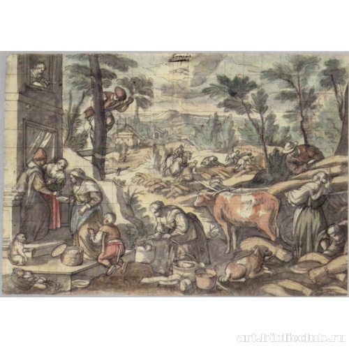 Серия картин месяцев [06]. Месяц июнь