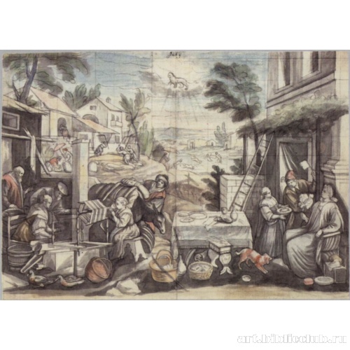 Серия картин месяцев [07]. Месяц июль