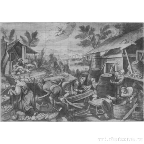 Серия картин месяцев [08]. Месяц август