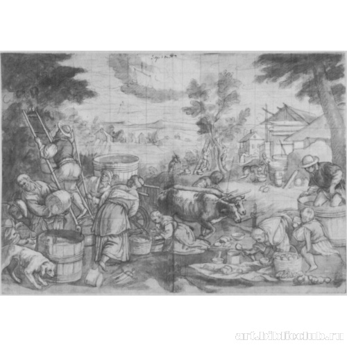 Серия картин месяцев [09]. Месяц сентябрь