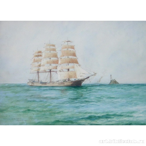 Трехмачтовый корабль