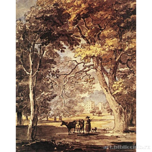 Коровы в Большом Виндзорском парке