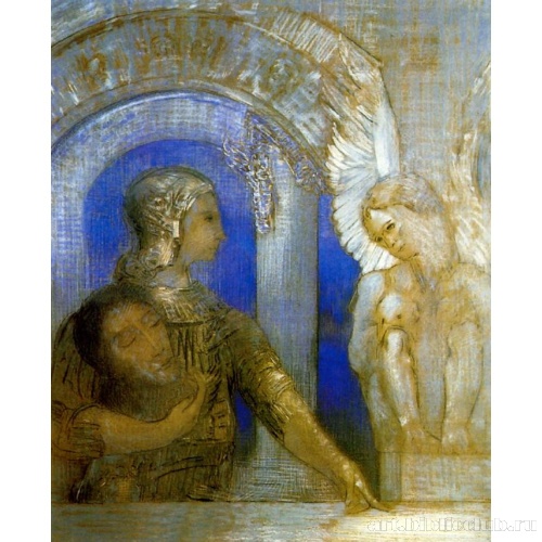 Мистический рыцарь (Эдип и Сфинкс)