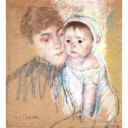 Малыш Билл в чепчике и рубашонке